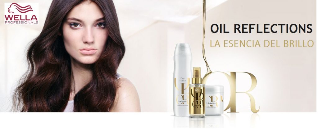 Oil Reflections Wella Professionals, productos realzadores del brillo y la suavidad del cabello