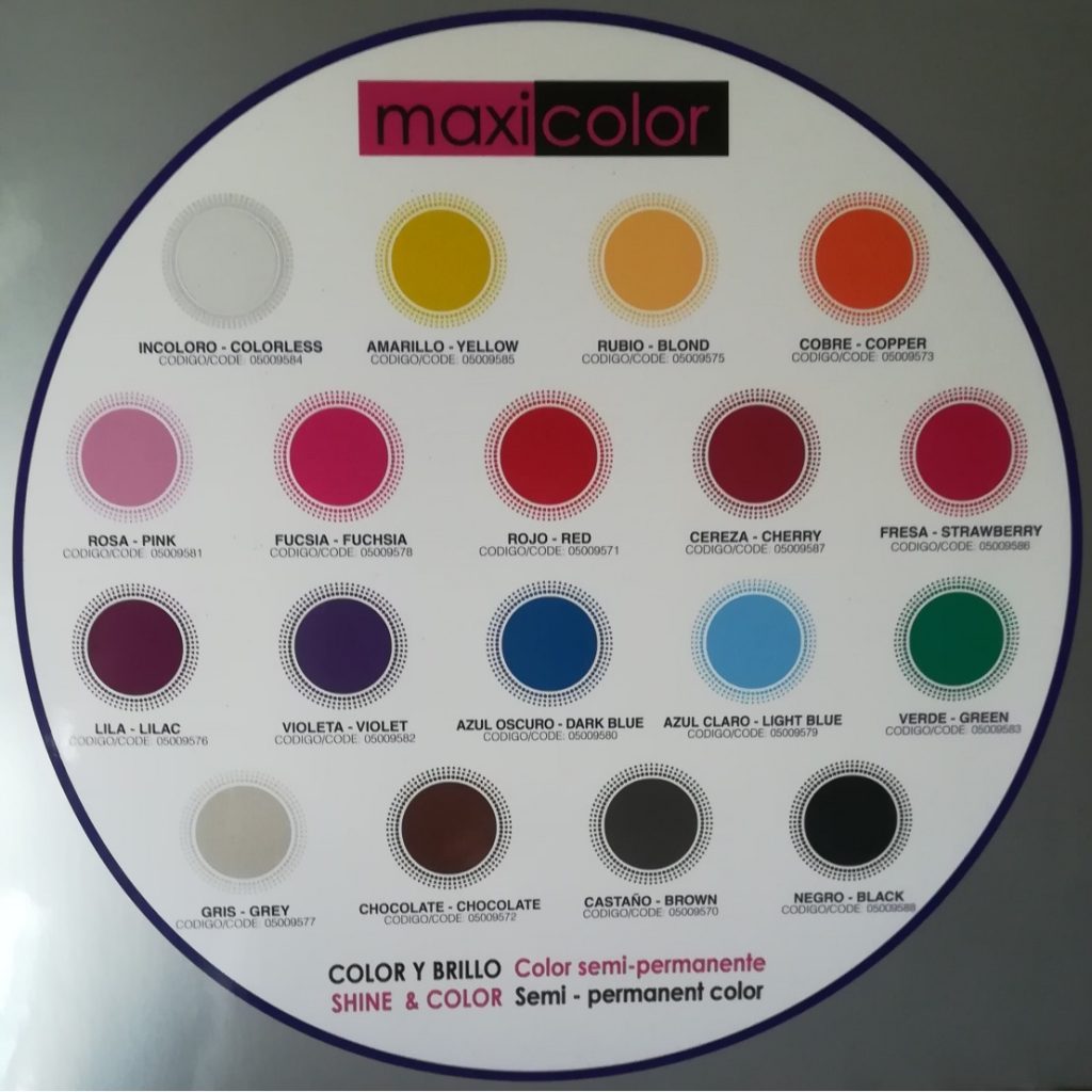 Maxicolor Cosmelitte, mascarilla de color. Coloracion directa sin amoniaco ni peróxido. Color semi-permanente. Baño de color.